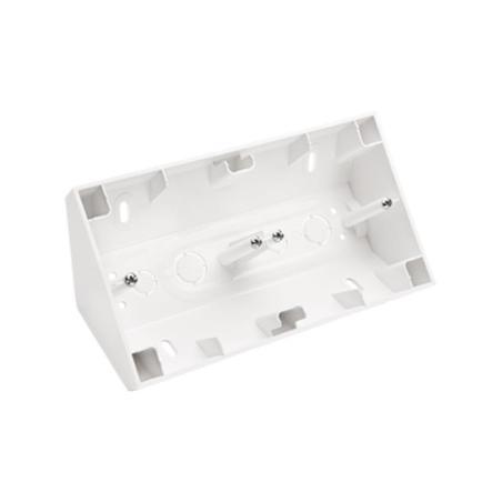 Simon 55 biały - puszka natynkowa narożna TPNR2/111