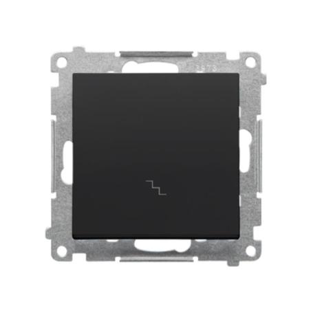Simon 55 czarny - łącznik schodowy 10AX TW6.01/149