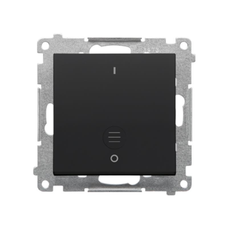 Simon 55 czarny - łącznik dwubiegunowy z podświetleniem 10AX TW2L.01/149 Simon 55 czarny - łącznik dwubiegunowy z podświetleniem 10AX TW2L.01/149