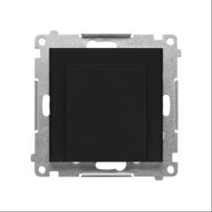 Simon 55 czarny - łącznik hotelowy TEWH1.01/149