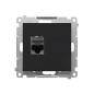 Simon 55 czarny - gniazdo komputerowe RJ45 pojedyncze T61.01/149