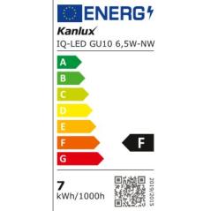 Żarówka IQ LED GU10 6,5W NW neutralna Kanlux