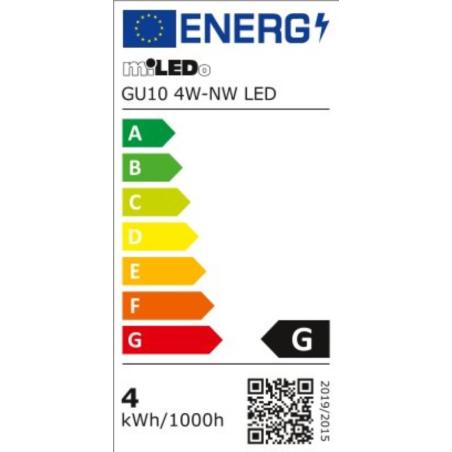 Żarówka LED GU10 4W NW neutralna LED miLedo