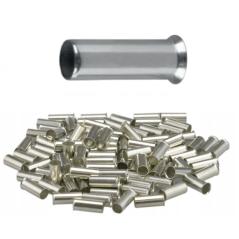 Końcówka tulejkowa nieizolowana 1/8 (100 szt.)