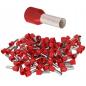 Końcówka tulejkowa izolowana 1,5/8 czerwona (100 szt.) Końcówka tulejkowa izolowana 1,5/8 czerwona (100 szt.)