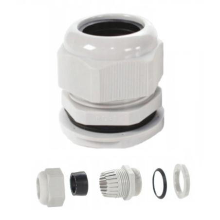 Dławik kablowy z gwintem metrycznym MG-50 jasnoszary