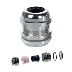 Dławik kablowy metalowy mosiężny z gwintem metrycznym MMG-75