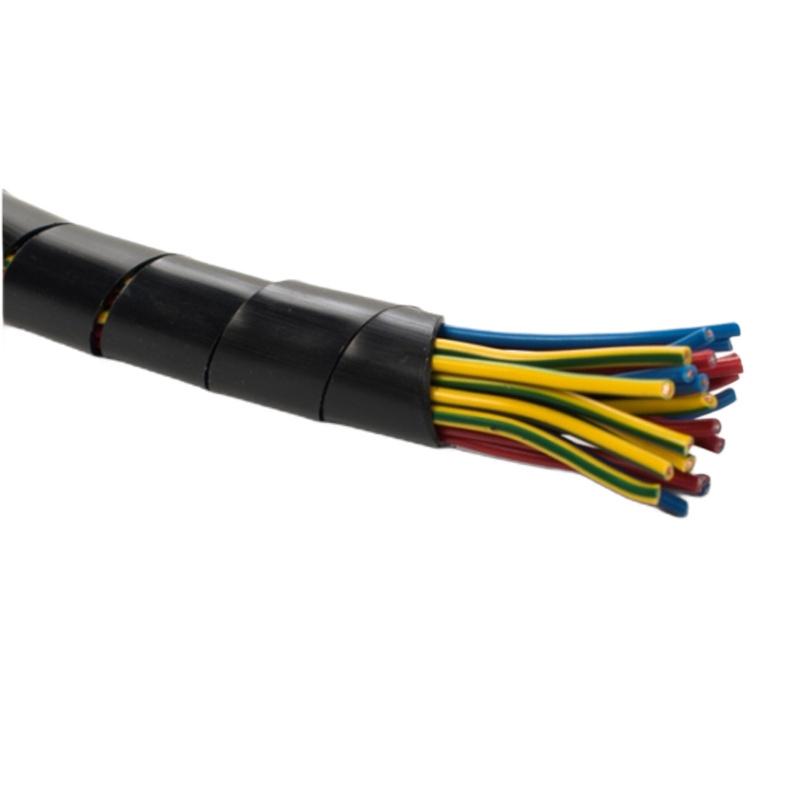 Wąż spiralny GST-12B czarny