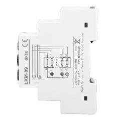 Wskaźnik zasilania zabezpieczony bezpiecznikami  LKM-09-40 Zamel