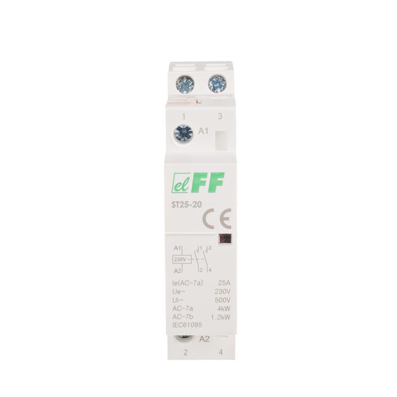 Stycznik modułowy 25A 2NO - ST25-20 230V