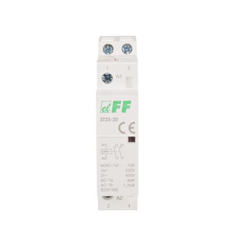 Stycznik modułowy 25A 2NO - ST25-20 230V