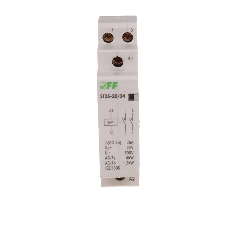 Stycznik modułowy 25A 2NO - ST25-20 24V