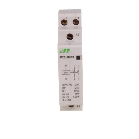 Stycznik modułowy 25A 2NO - ST25-20 24V