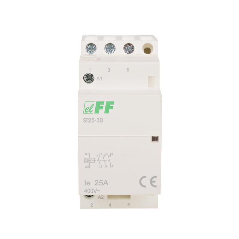 Stycznik modułowy 25A 3NO - ST25-30 230V