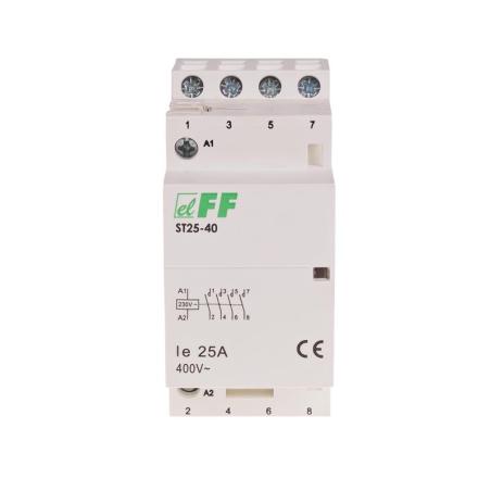Stycznik modułowy 25A 4NO - ST25-40 230V