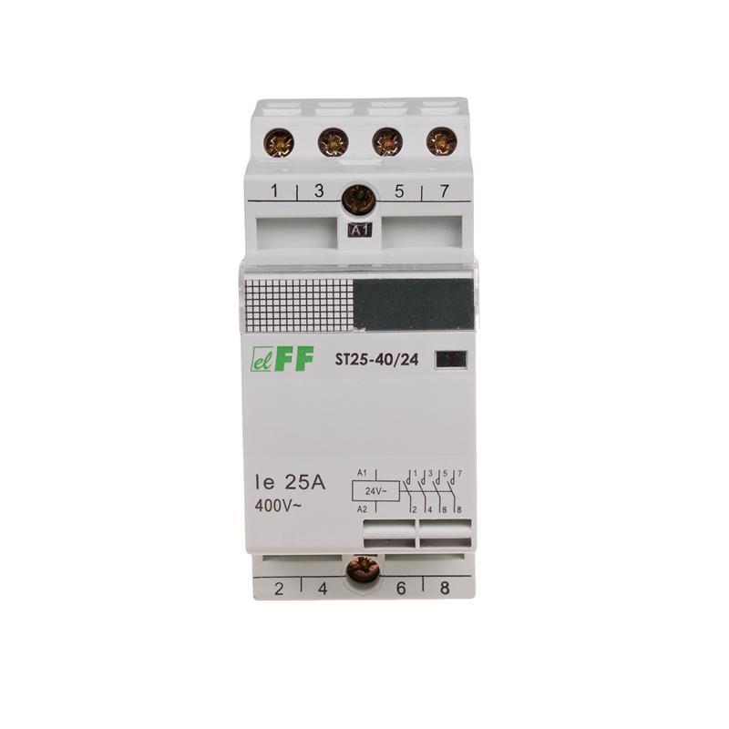 Stycznik modułowy 25A 4NO - ST25-40 24V