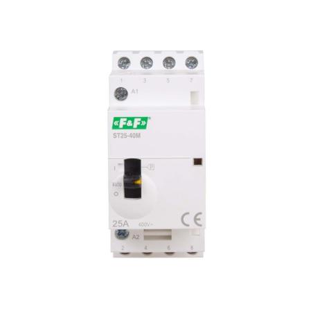 Stycznik modułowy 25A 4NO - ST25-40-M 250V