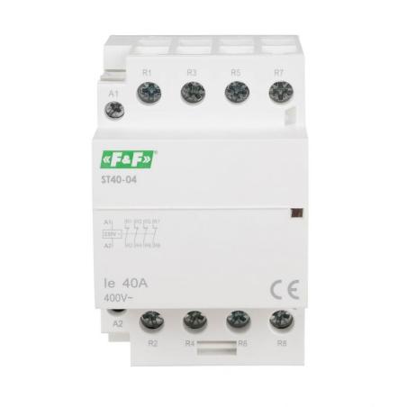 Stycznik modułowy 40A 4NC - ST40-04 230V