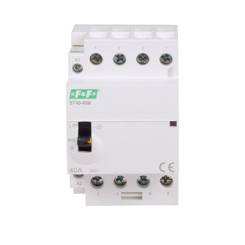 Stycznik modułowy 40A 4NO - ST40-40-M 250V