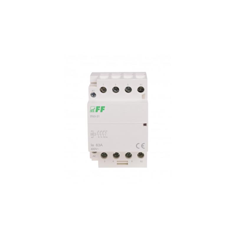 Stycznik modułowy 63A 4NO - ST63-40 230V