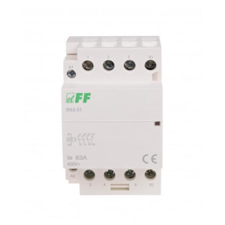 Stycznik modułowy 63A 4NO - ST63-40 230V