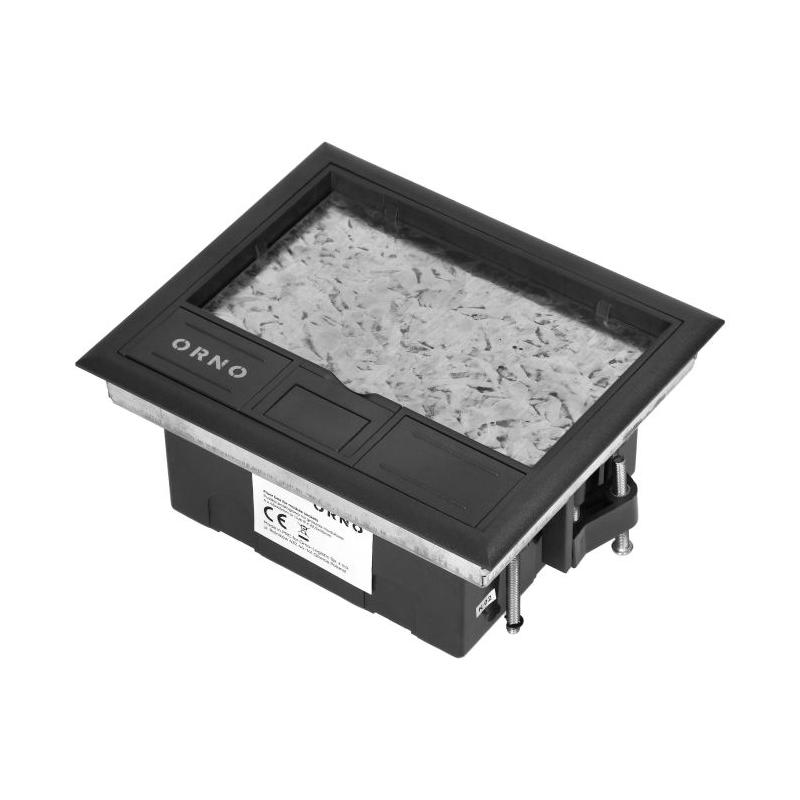 Puszka podłogowa na gniazda modułowe 4 x 45x45mm lub 8 x 22,5x45mm