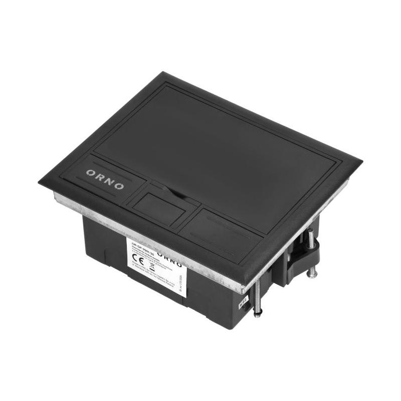 Puszka podłogowa na gniazda modułowe 4 x 45x45mm lub 8 x 22,5x45mm