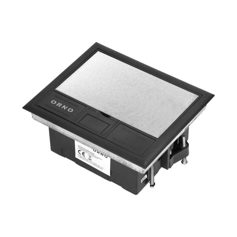 Puszka podłogowa na gniazda modułowe 4 x 45x45mm lub 8 x 22,5x45mm