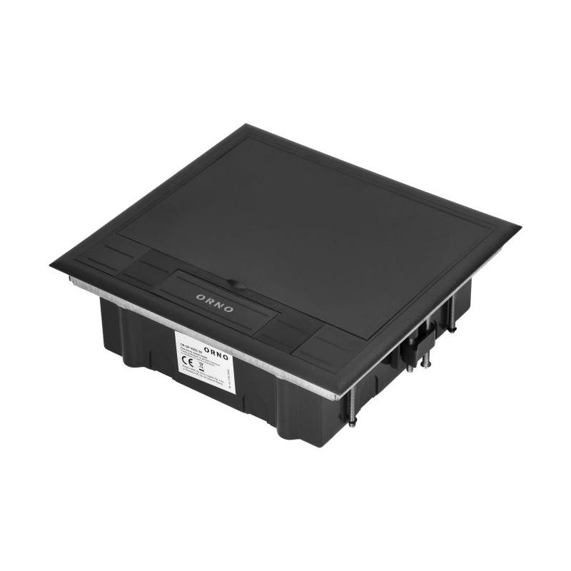 Puszka podłogowa na gniazda modułowe 6 x 45x45mm lub 12 x 22,5x45mm