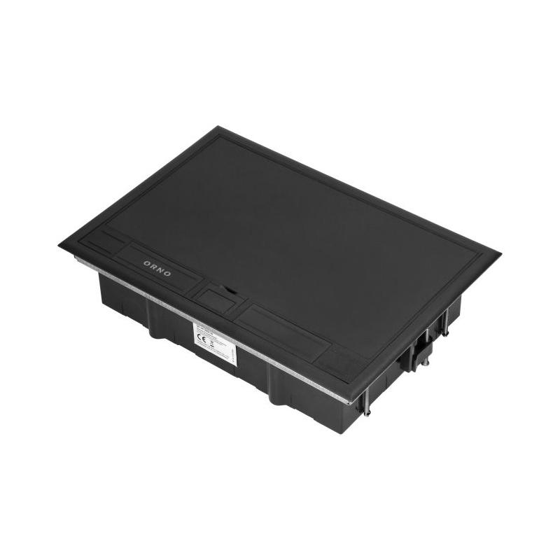 Puszka podłogowa na gniazda modułowe 8 x 45x45mm lub 16 x 22,5x45mm