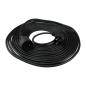 Przedłużacz 1 gniazdo 10m z/u 3x1.5mm2 czarny