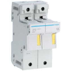 Modułowa podstawa bezpiecznikowa 2P 50A 500V LR602 14x51 Hager Polo