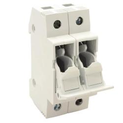 Modułowa podstawa bezpieczników cylindrycznych 32A 10x38 HBA-2P-32