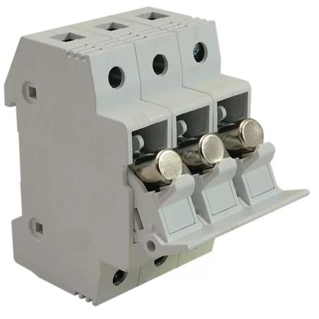 Modułowa podstawa bezpieczników cylindrycznych 20A 8x32 HBA-3P-20
