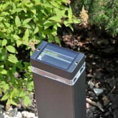 Lampa ogrodowa stojąca GILBERT 80 1XGU10 CZARNA 322388