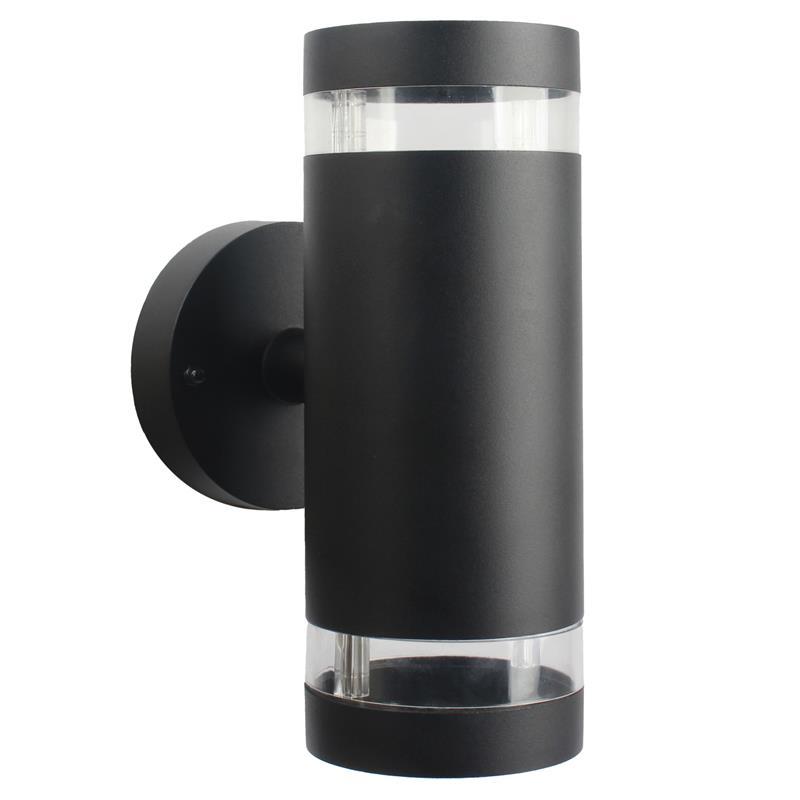 Kinkiet oprawa elewacyjna RINO 2XGU10 CZARNA 323996