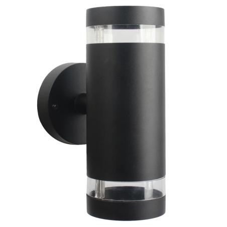 Kinkiet oprawa elewacyjna RINO 2XGU10 CZARNA 323996