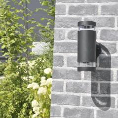 Kinkiet oprawa elewacyjna RINO 2XGU10 CZARNA 323996