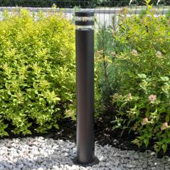 Lampa ogrodowa stojąca RINO 74 1XE27 CZARNA 324016