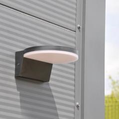 Kinkiet, oprawa elewacyjna TESA R LED CZARNA 324023