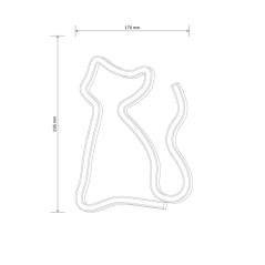 Lampka dekoracyjna - NEON KOT USB A + zasilanie bateryjne 327093