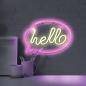 Lampka dekoracyjna - NEON HELLO USB A + zasilanie bateryjne 327147