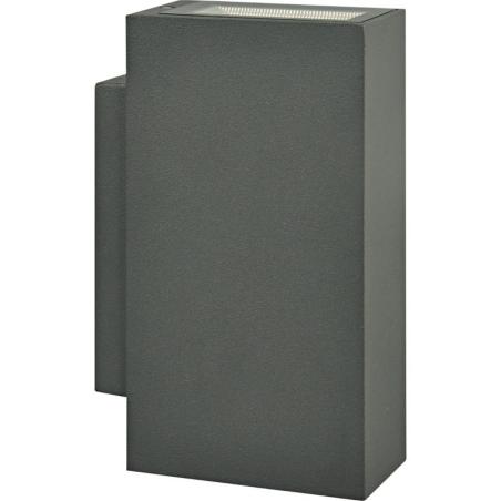 Kinkiet, oprawa elewacyjna góra-dół ORLEAN LED GRAFITOWA 319814