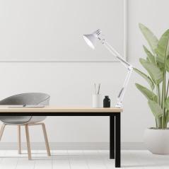 Lampka biurkowa WORKER 1XE27 BIAŁY 327536