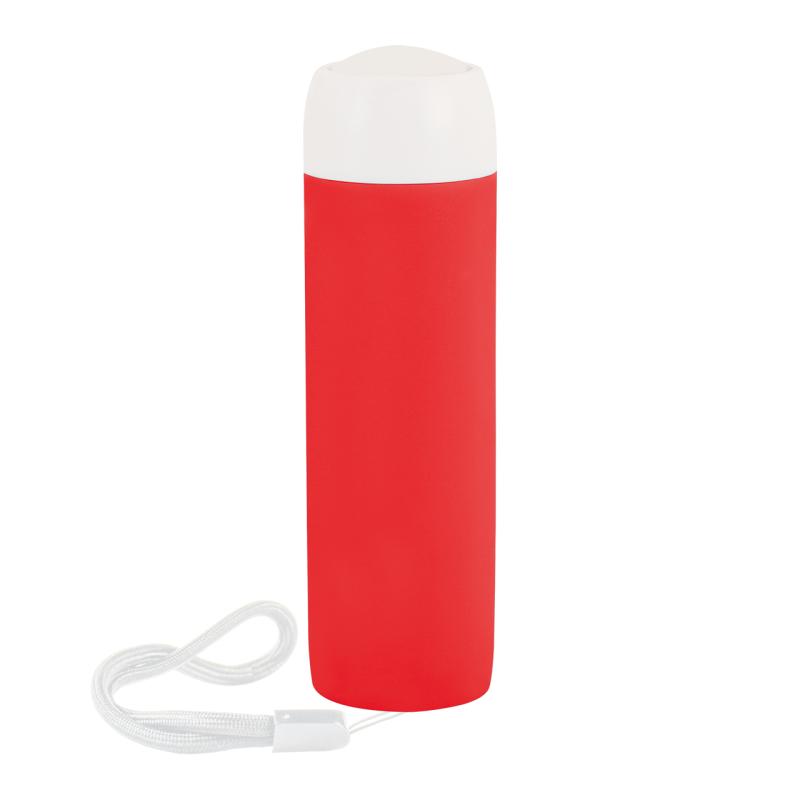 Akumulatorowa latarka LED ATOM LED 1W RED