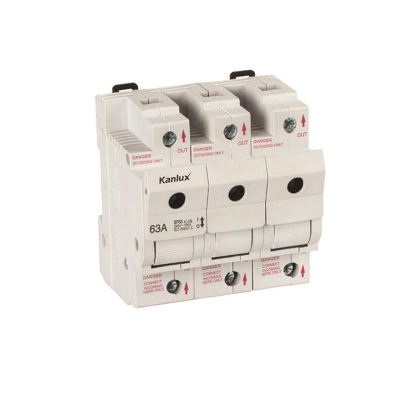 Rozłącznik bezpiecznikowy KSF02 63A 3P 415V Kanlux Ideal