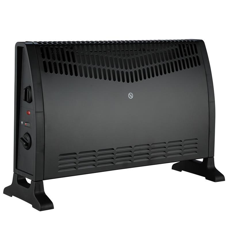 Grzejnik konwektorowy 2000W TURBO czarny 328977