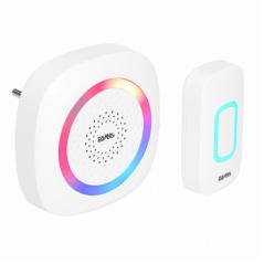 Dzwonek bezprzewodowy sieciowy POP II biały ST-920W