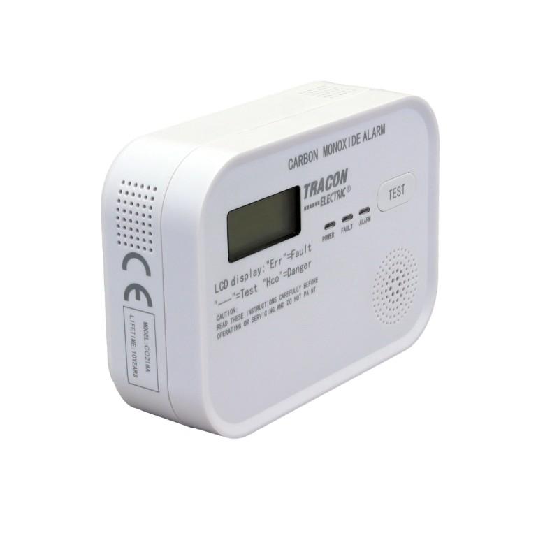 Czujnik tlenku węgla, czadu (3×1,5V AA) CO218A Tracon