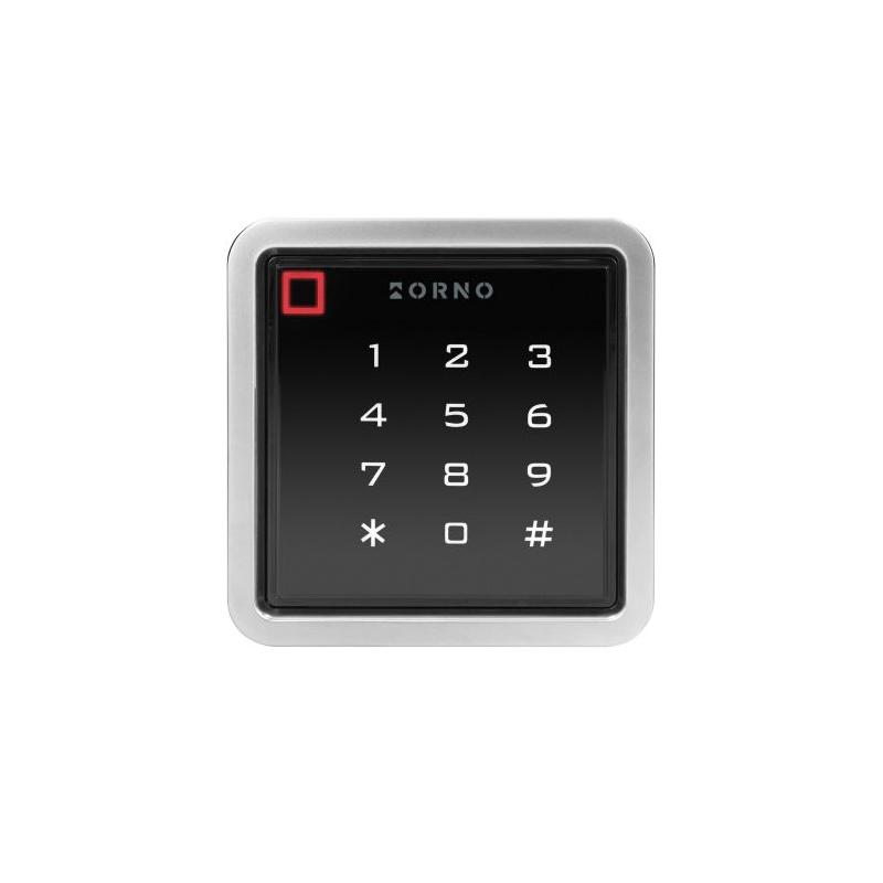 Zamek szyfrowy dotykowy z czytnikiem kart i breloków zbliżeniowych, Wi-Fi, IP68, 1 przekaźnik 3A,